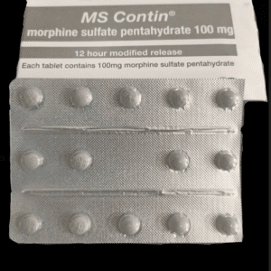 MS-Contin 100mg Morphine Sulphate