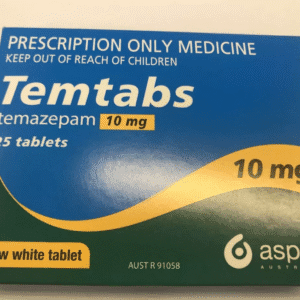 25 x Temazepam 10mg tablets . Temtabs Original Pharma Brand in box 25 tablets